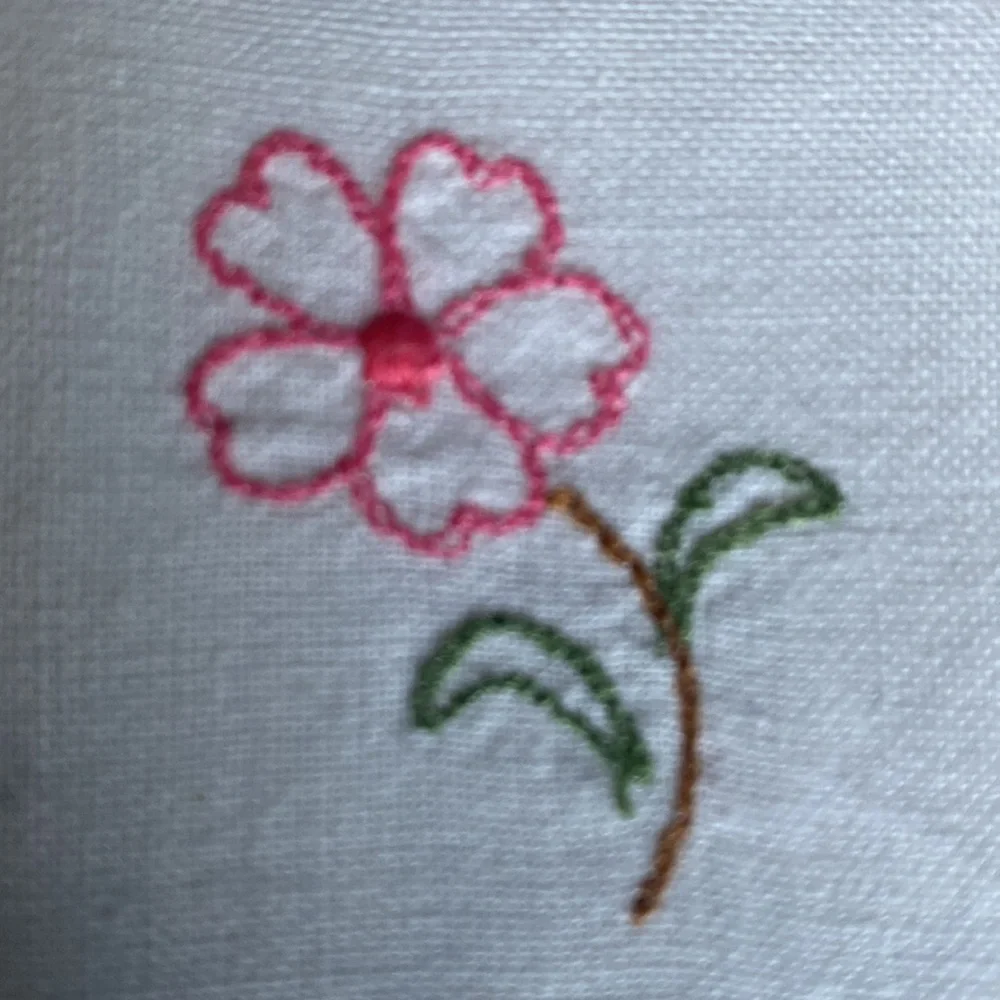 NWOT Set of 4 Hors D'oeuvre / Cocktail Embroidered Napkins